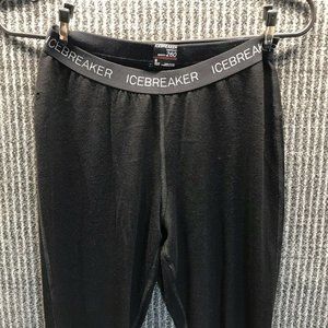 ICEBREAKER Merino Wool Bodyfit 260 Black Base layer Leggings Women’s Size Small
